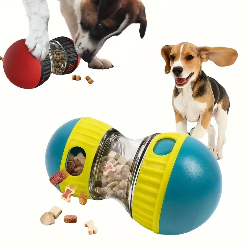 Dog Puzzle Feeder Toy - لعبة تفاعلية لتوزيع وجبات الكلاب الخفيفة،