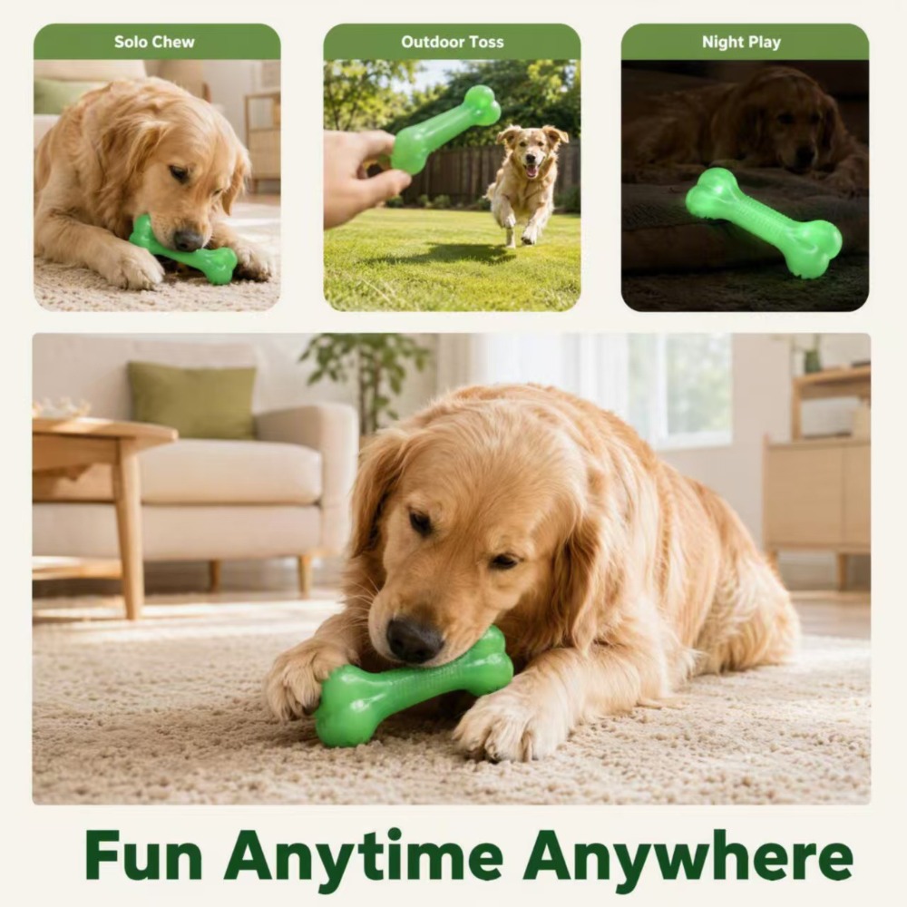 لعبة عظمة للكلاب مصنوعة من ماد - مراجعة Teeth Cleaning Dog Chew Bone وسعره