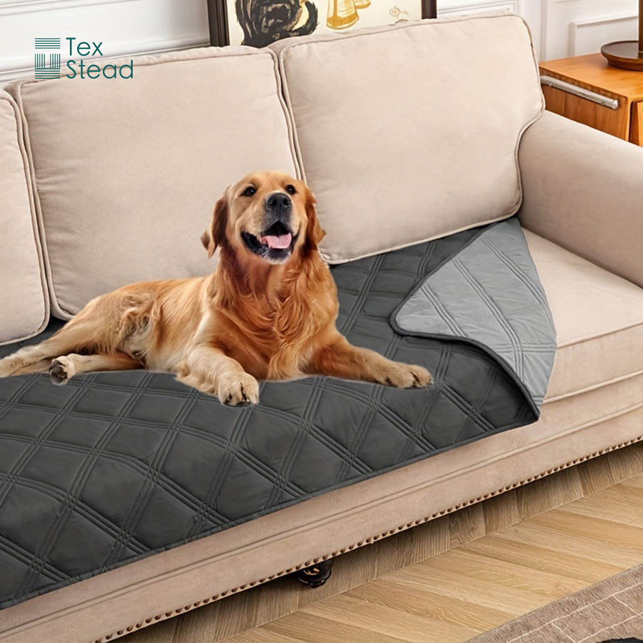 غطاء سرير للكلاب قابل للعكس وم - مراجعة Pet Beds وسعره