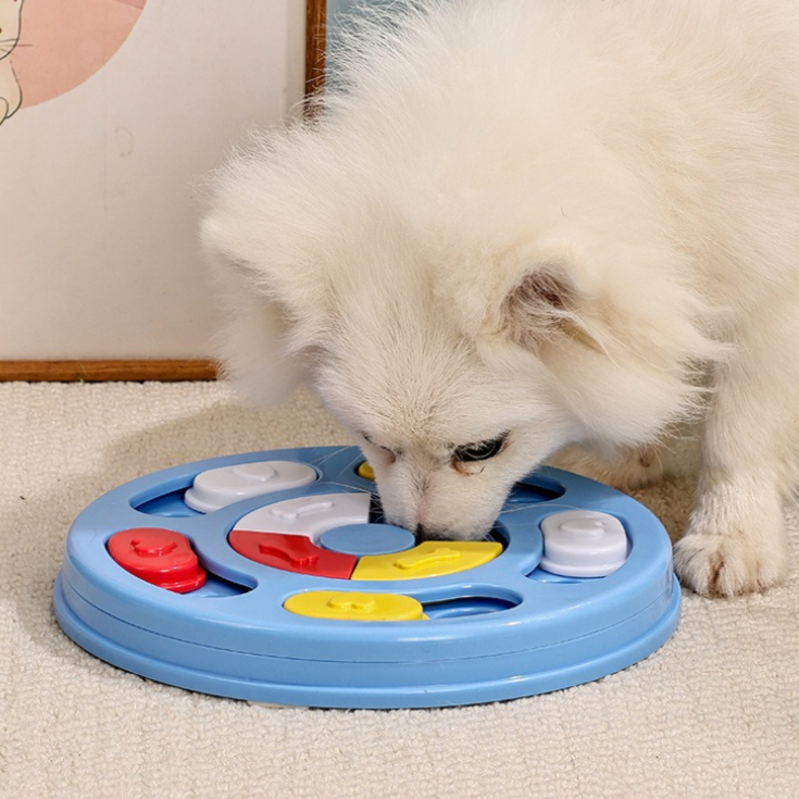 وعاء تدريب تفاعلي للكلاب مع أل - مراجعة Dog Puzzle Feeder Toy وسعره