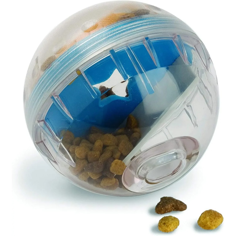كرة IQ Treat Ball لتوزيع المكا - مراجعة Indestructible Dog Chew Toy وسعره